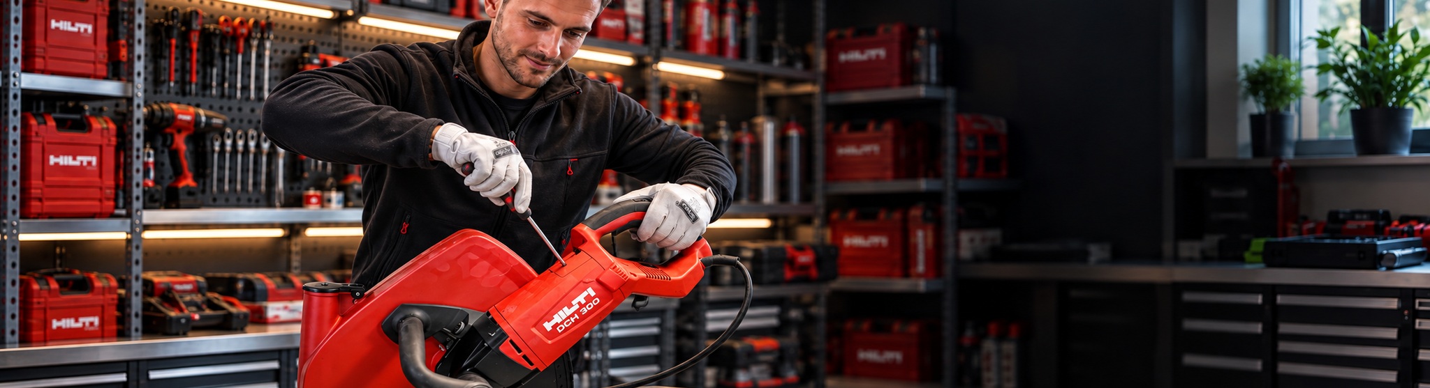 Serwis narzędzi Hilti - naprawa i obsługa piły Hilti